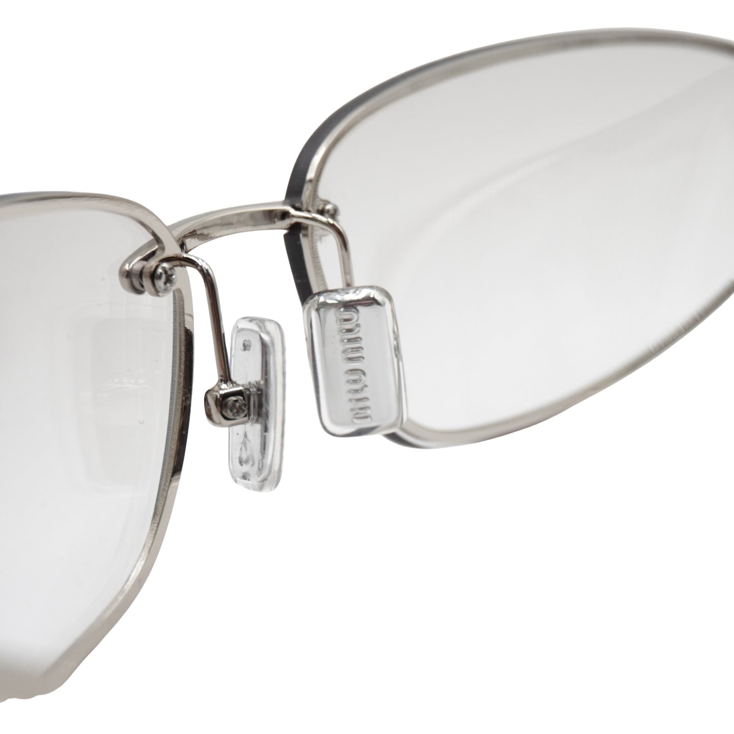 Lentes Opticos Miu Miu Nocturne Original plateado