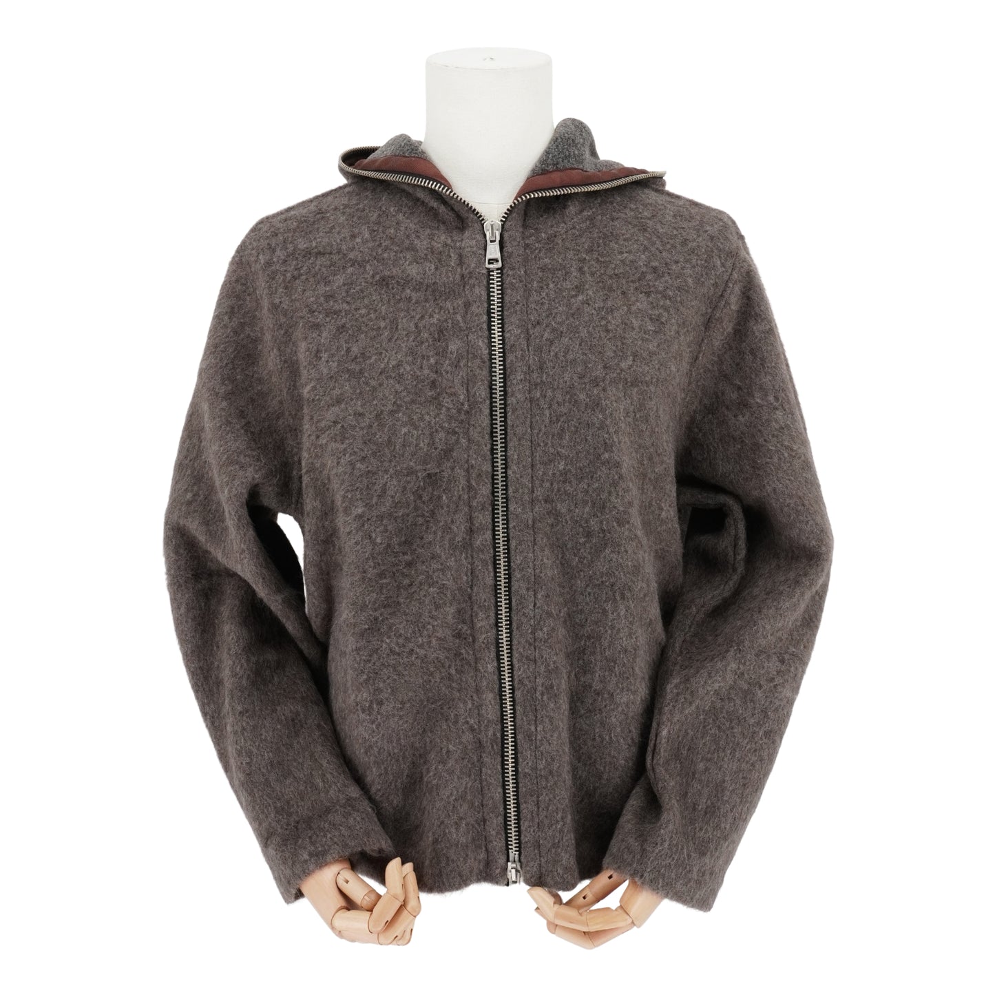 Chamarra Our Legacy Full Zip Hood Mohair