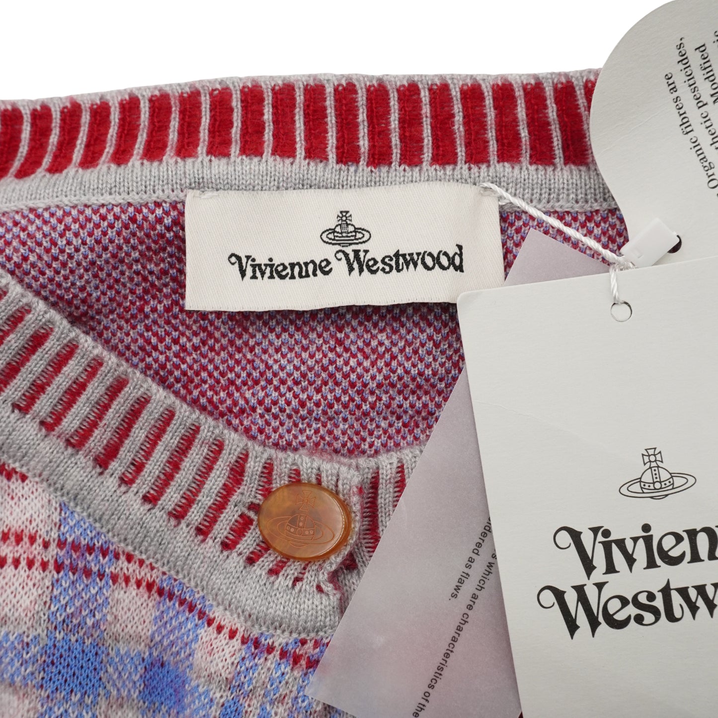 Vivienne Westwood Sueter Wool Plaid