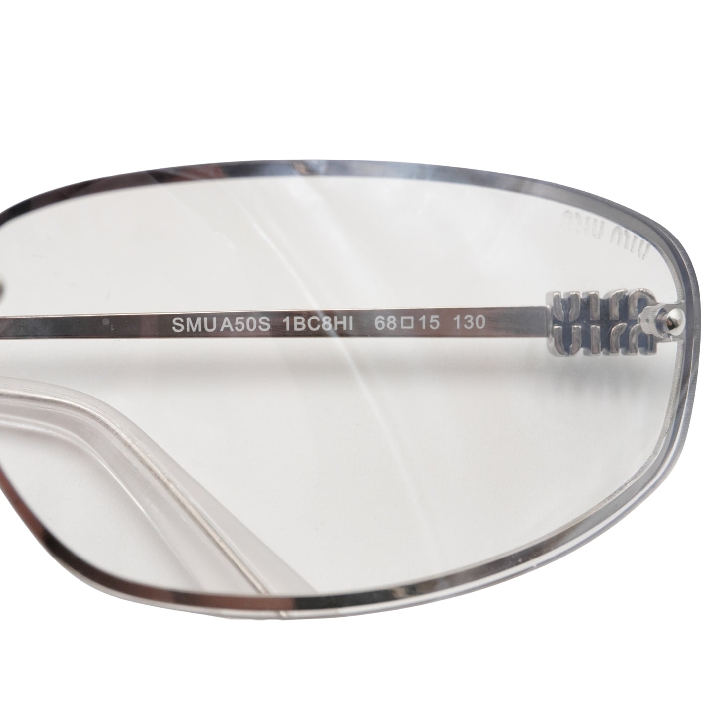 Lentes Opticos Miu Miu Nocturne Original plateado