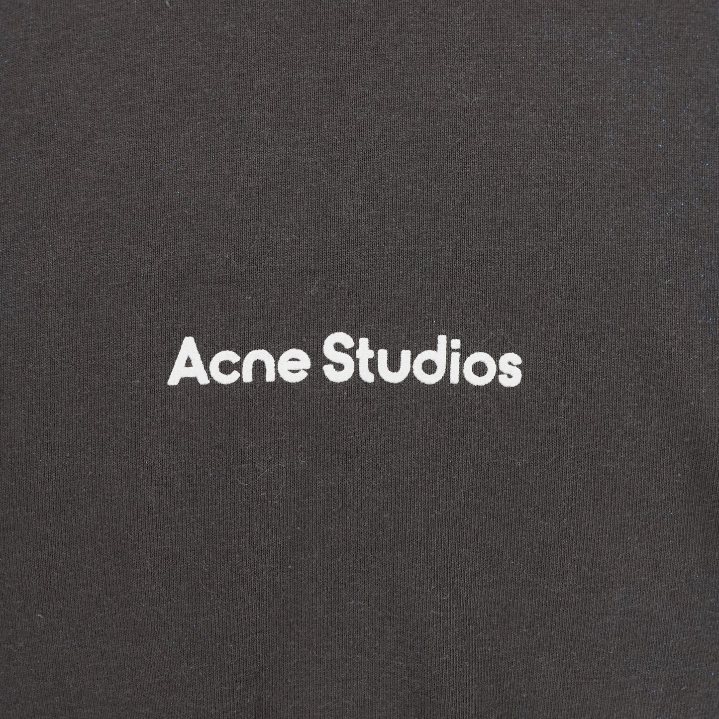 Acne Studios Playera Shiny Blue