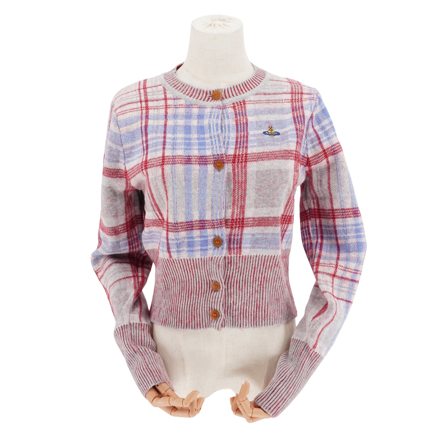 Vivienne Westwood Sueter Wool Plaid