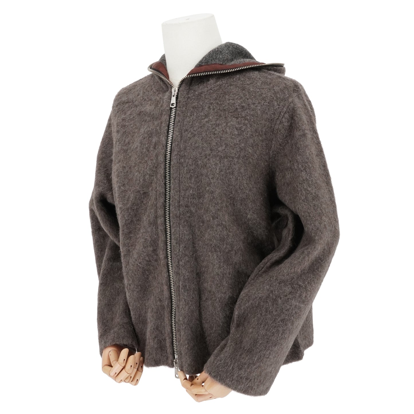 Chamarra Our Legacy Full Zip Hood Mohair