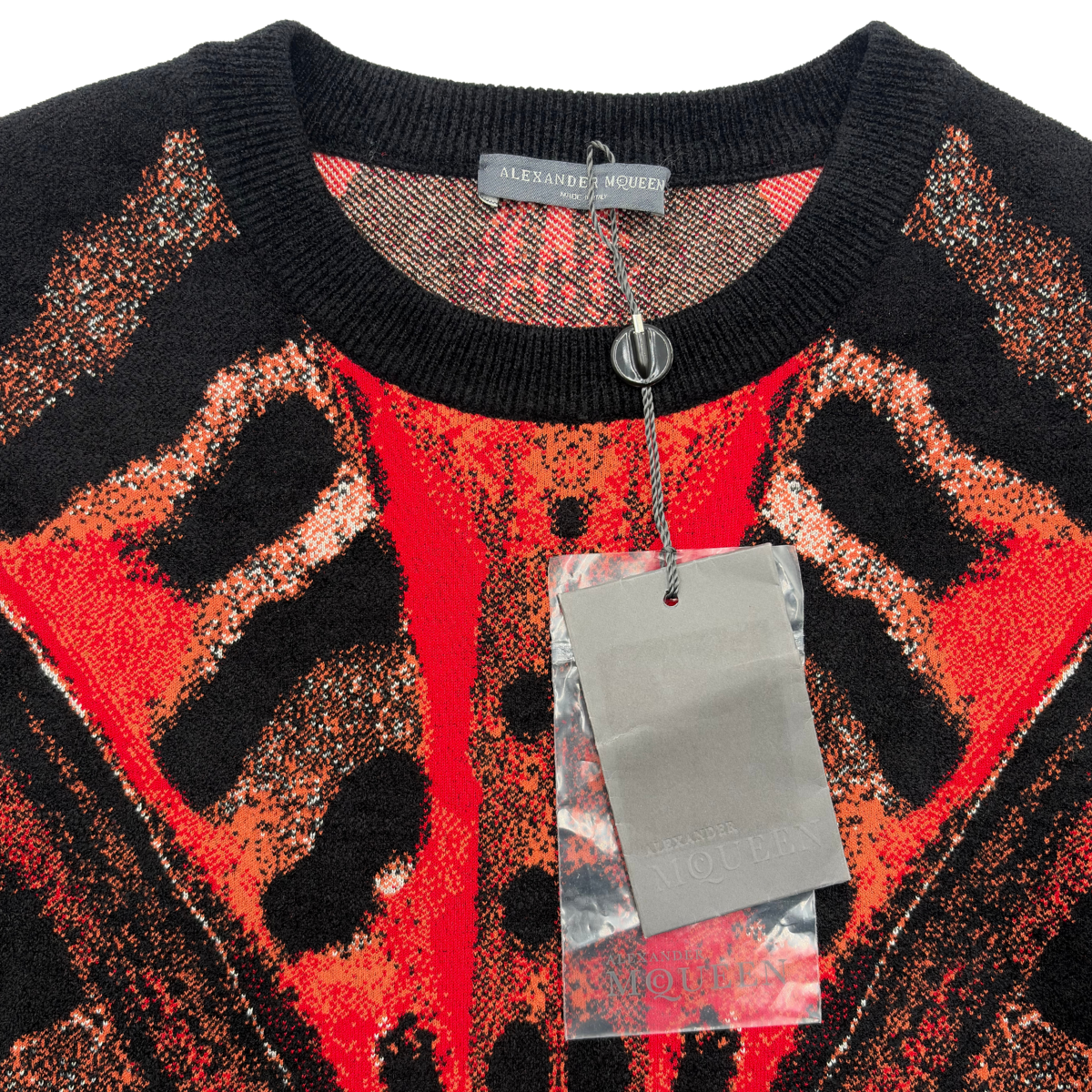 Sueter  Alexander McQueen Feather Print