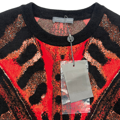 Sueter  Alexander McQueen Feather Print