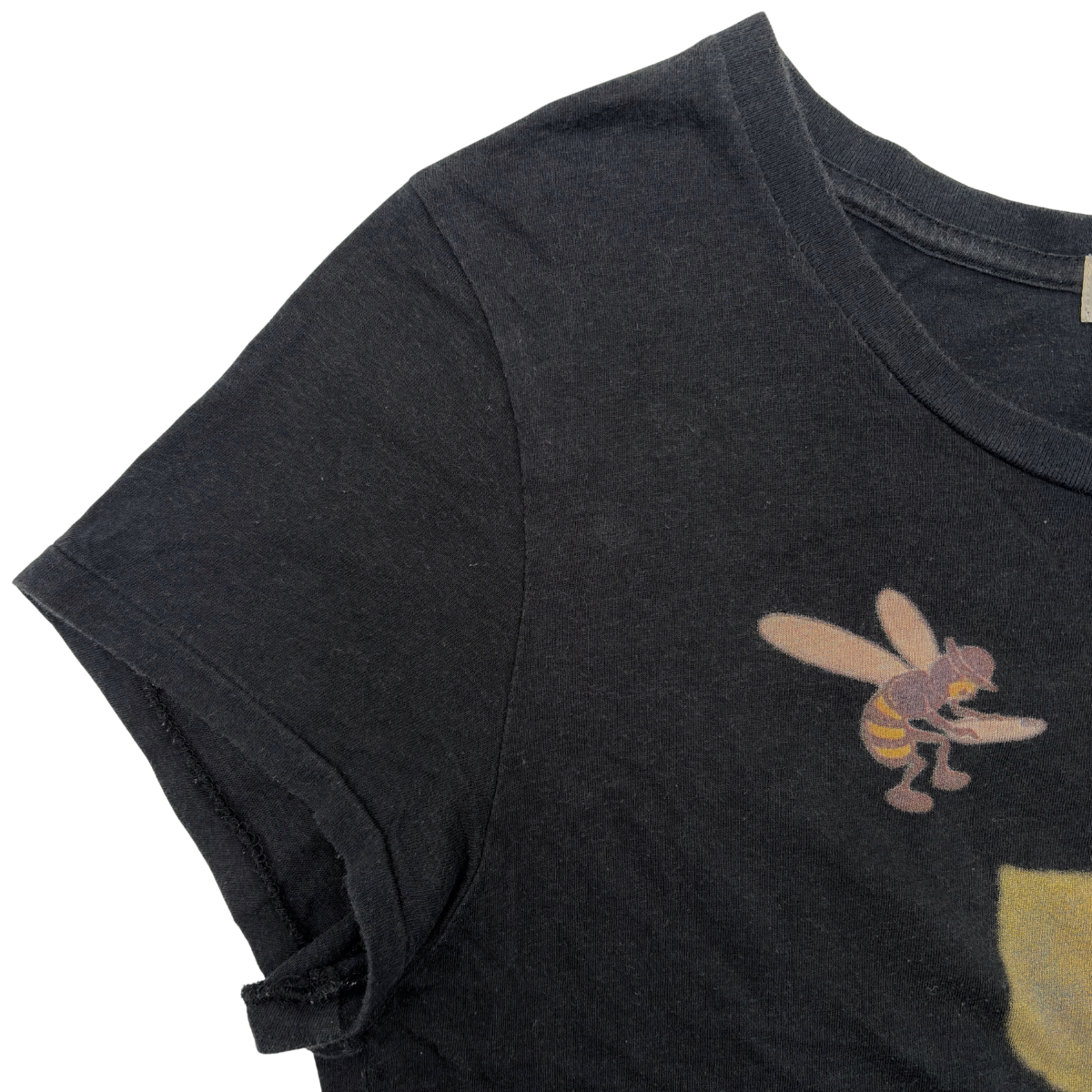 Playera Undercover Bee and Rose Negro