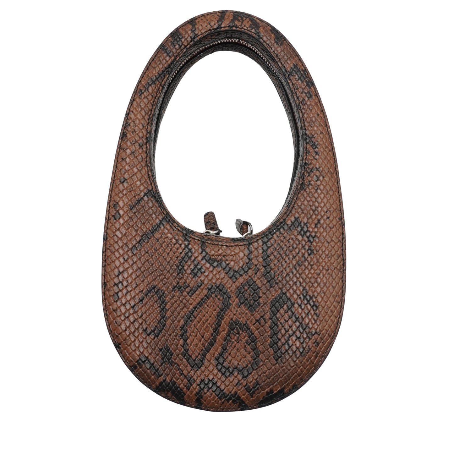Bolsa Coperni Snakeprint Egg Bag