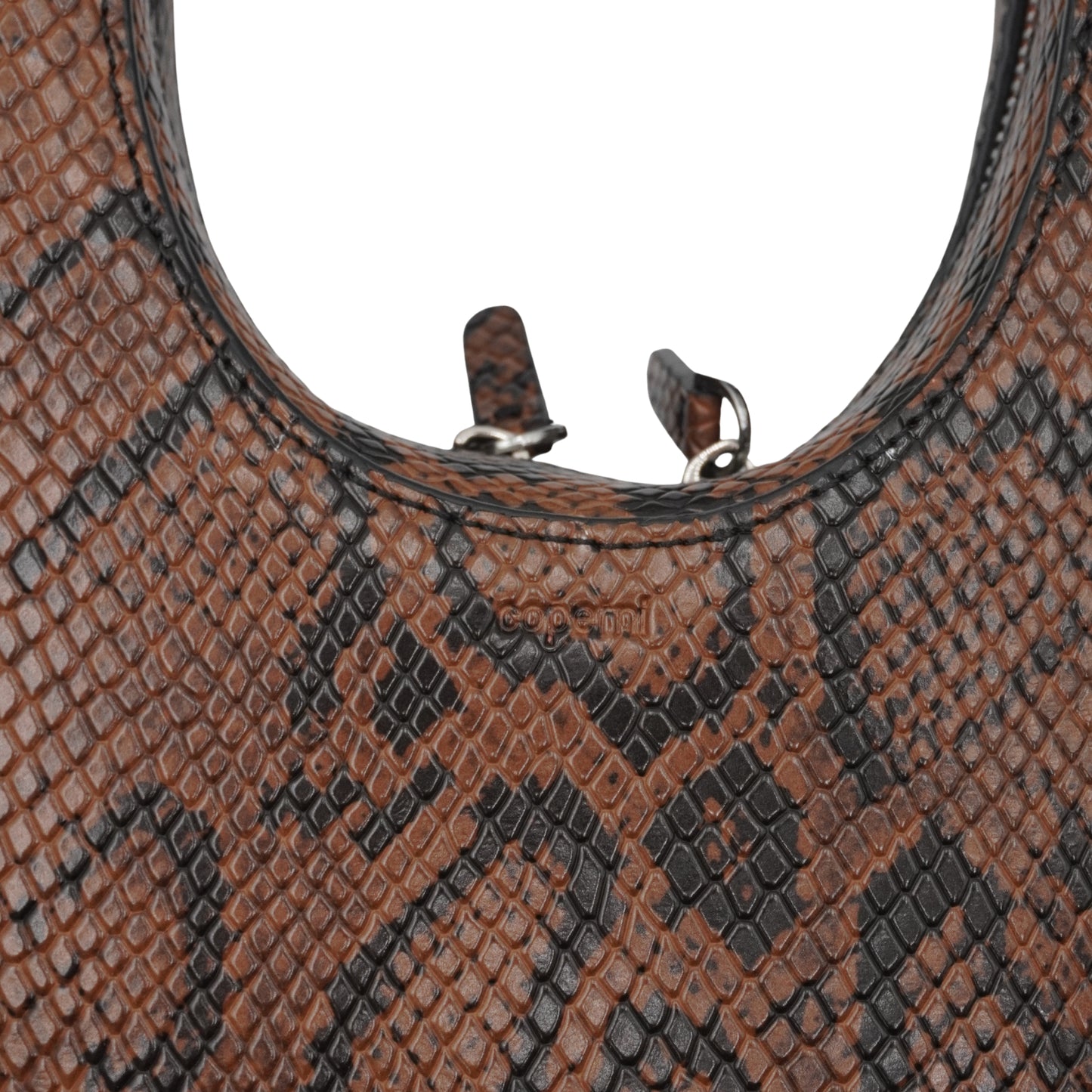 Bolsa Coperni Snakeprint Egg Bag