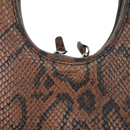 Bolsa Coperni Snakeprint Egg Bag