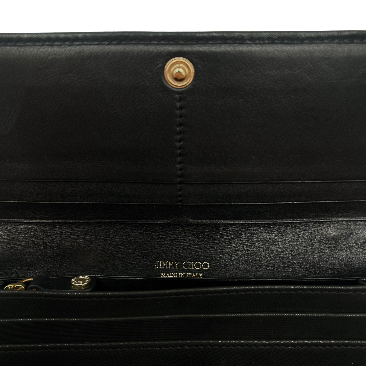 Cartera Jimmy Choo Star Studded Negro