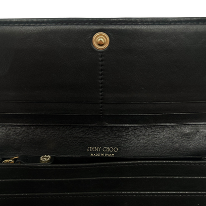 Cartera Jimmy Choo Star Studded Negro
