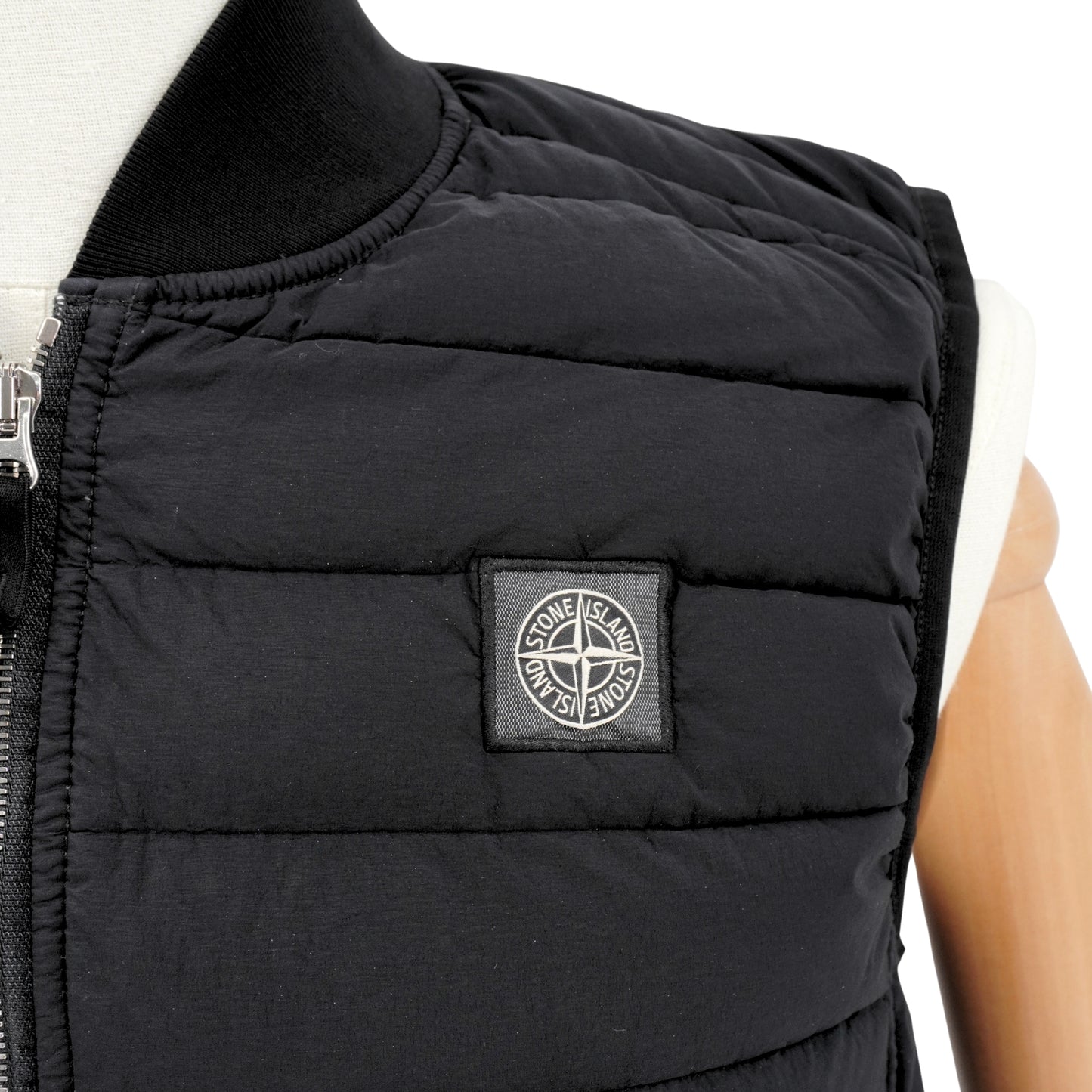 Chamarra Stone Island Chaleco Negro Down Vest