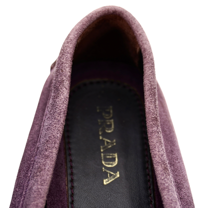 Mocasines Prada Mujer Morados
