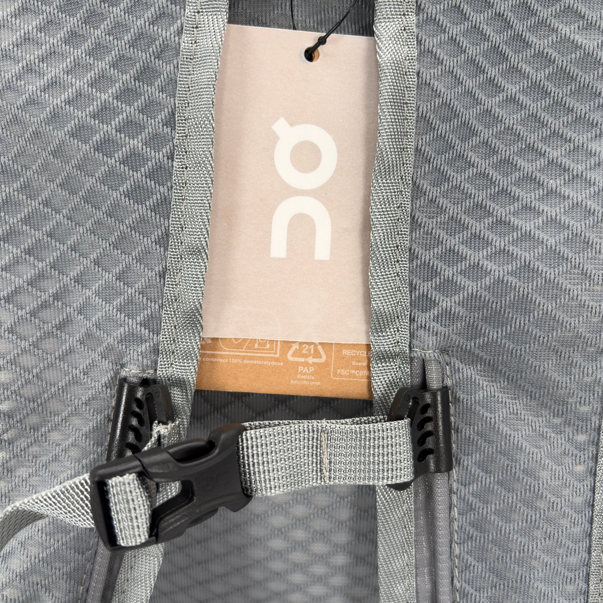 Mochila On Running Gris