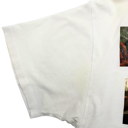 Camiseta Raf Simons Playera AW19/20 Print Blanca