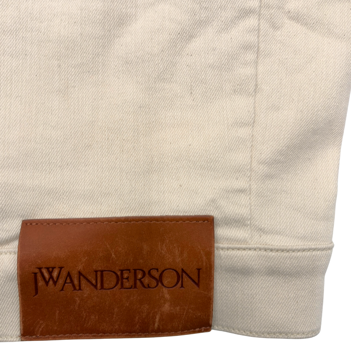 Chamarra JW Anderson Strawberry Print Cream