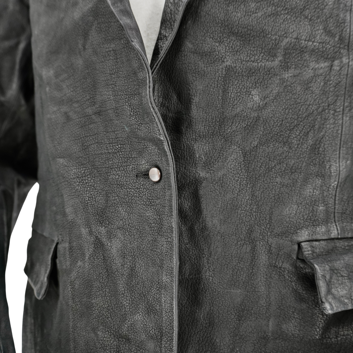 Chamarra Leather Isaac Sellam