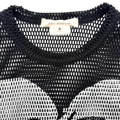 Playera CDG COMME Alisa Yofie Art Mesh