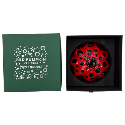 Escultura Yayoi Kusama Calabaza