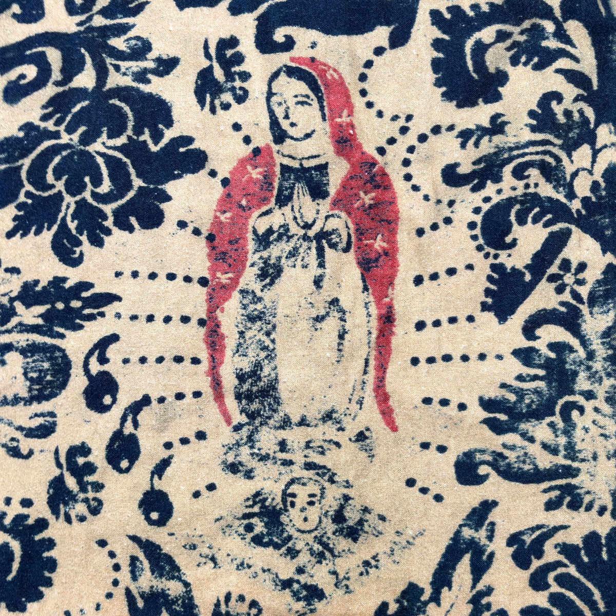 Camisa Kapital Damask Virgin Mary