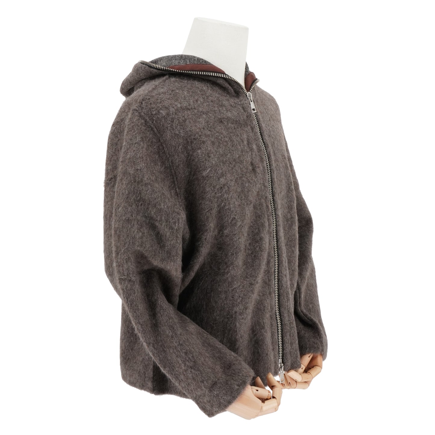 Chamarra Our Legacy Full Zip Hood Mohair