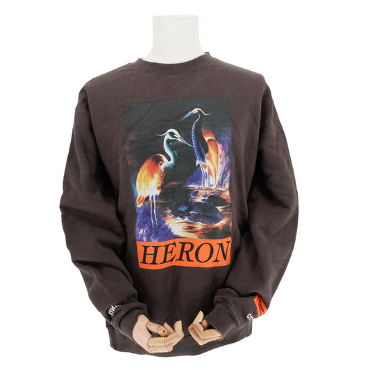Hoodie Heron Preston Crane Print Sweatshirt