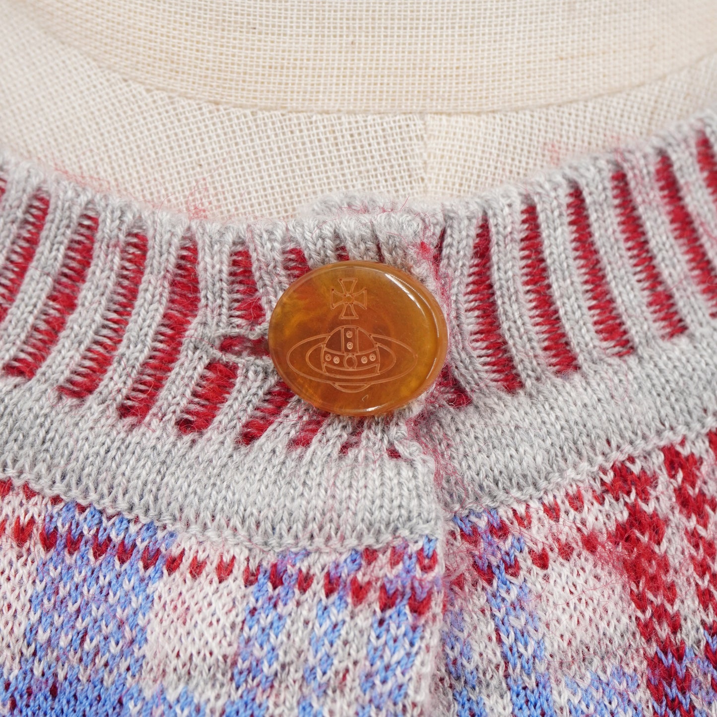Vivienne Westwood Sueter Wool Plaid