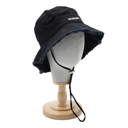 Bucket Hat Jacquemus Le bob Artichaut negro Distressed