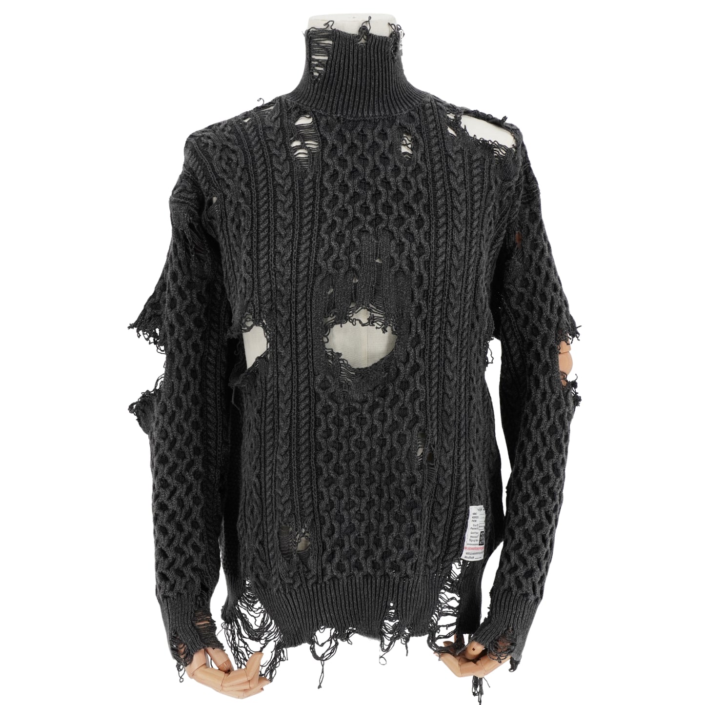 Suéter Maison Mihara Yasuhiro Distressed Knit
