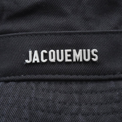 Bucket Hat Jacquemus Le bob Artichaut negro Distressed