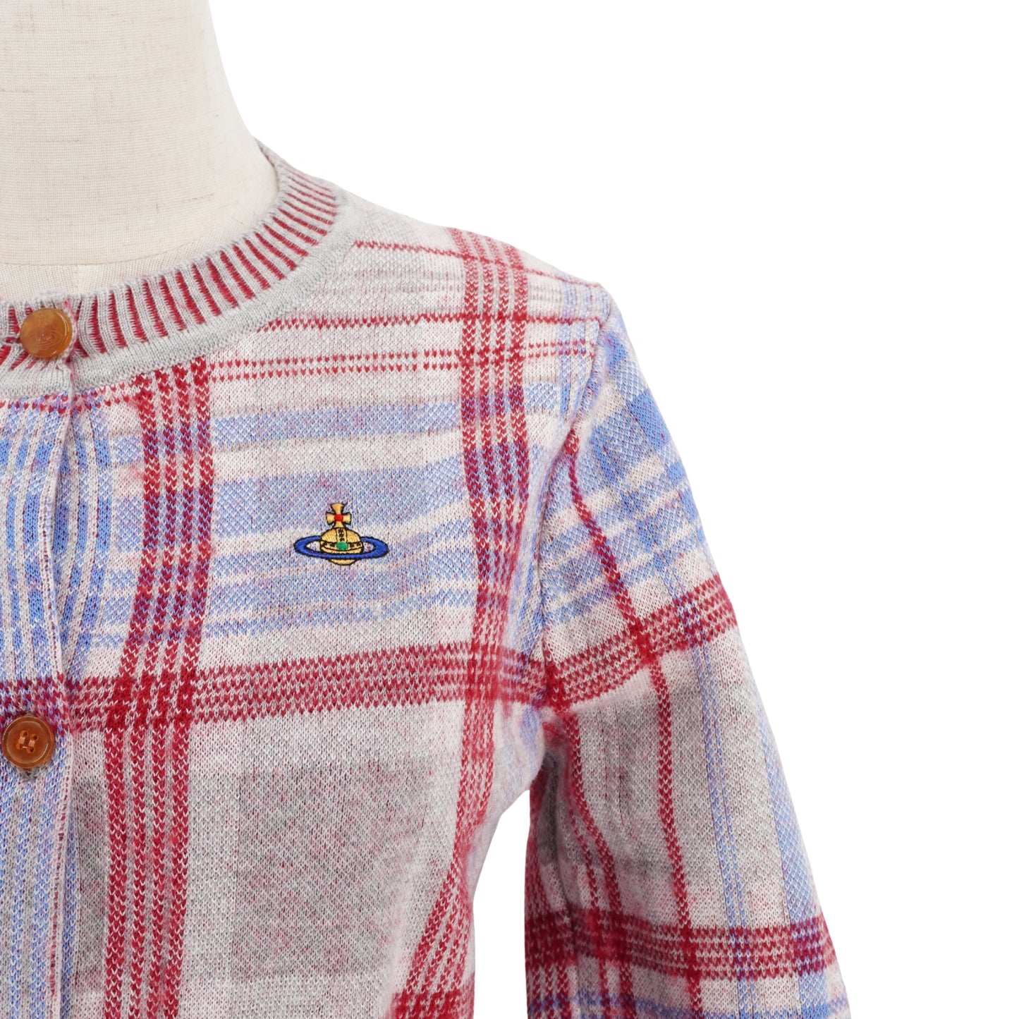 Vivienne Westwood Sueter Wool Plaid