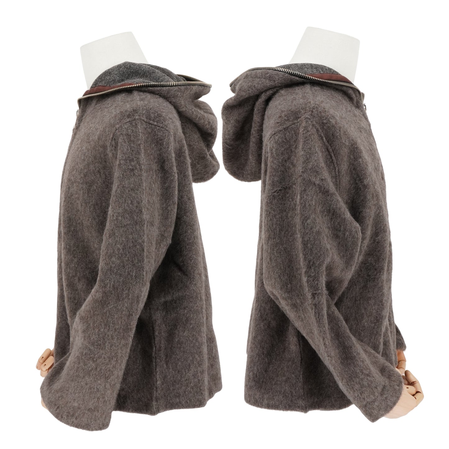 Chamarra Our Legacy Full Zip Hood Mohair