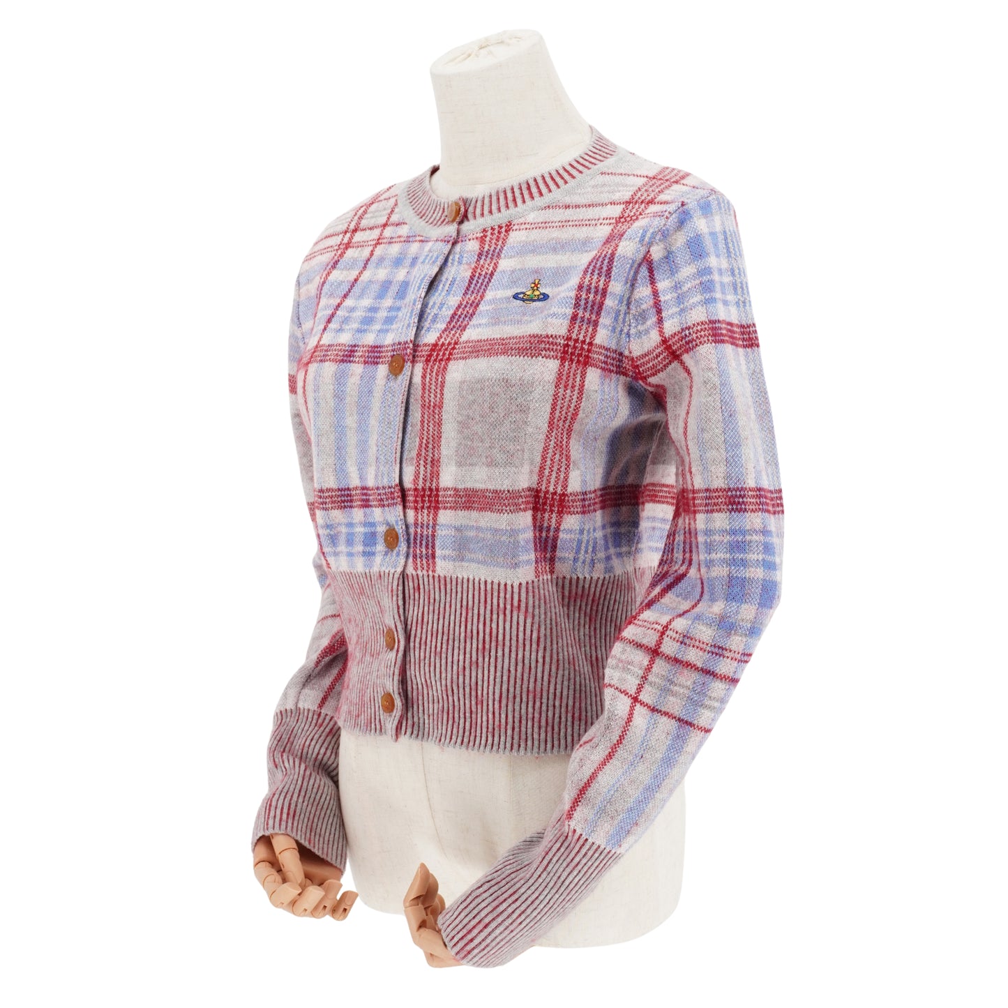 Vivienne Westwood Sueter Wool Plaid