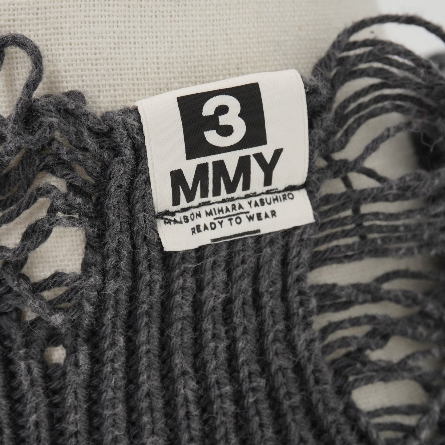 Suéter Maison Mihara Yasuhiro Distressed Knit
