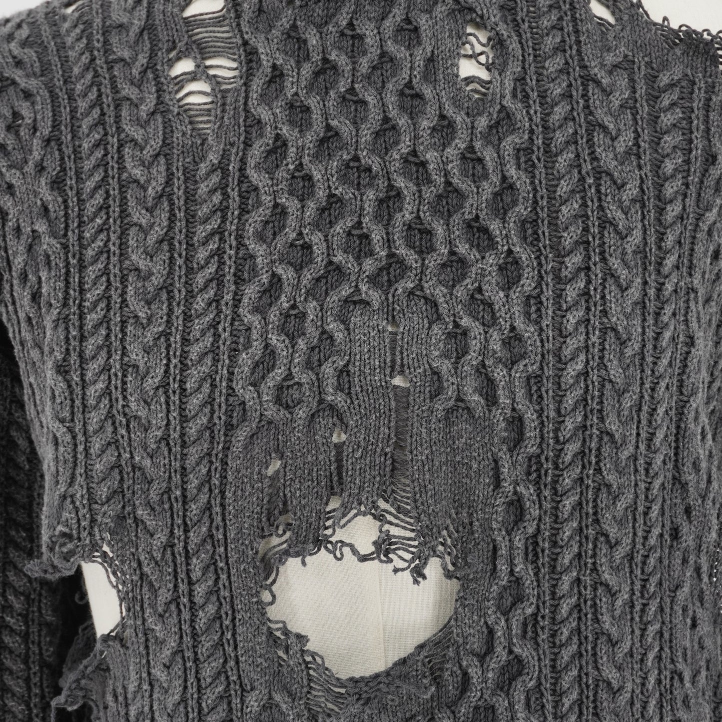 Suéter Maison Mihara Yasuhiro Distressed Knit
