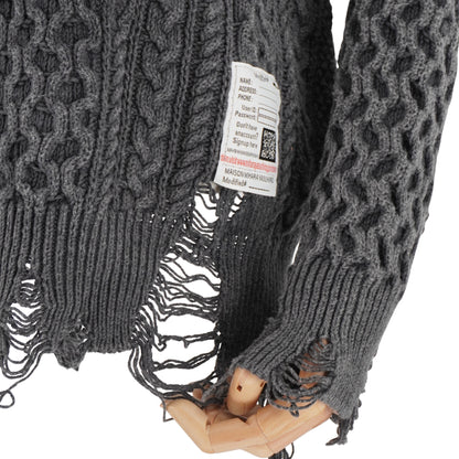Suéter Maison Mihara Yasuhiro Distressed Knit