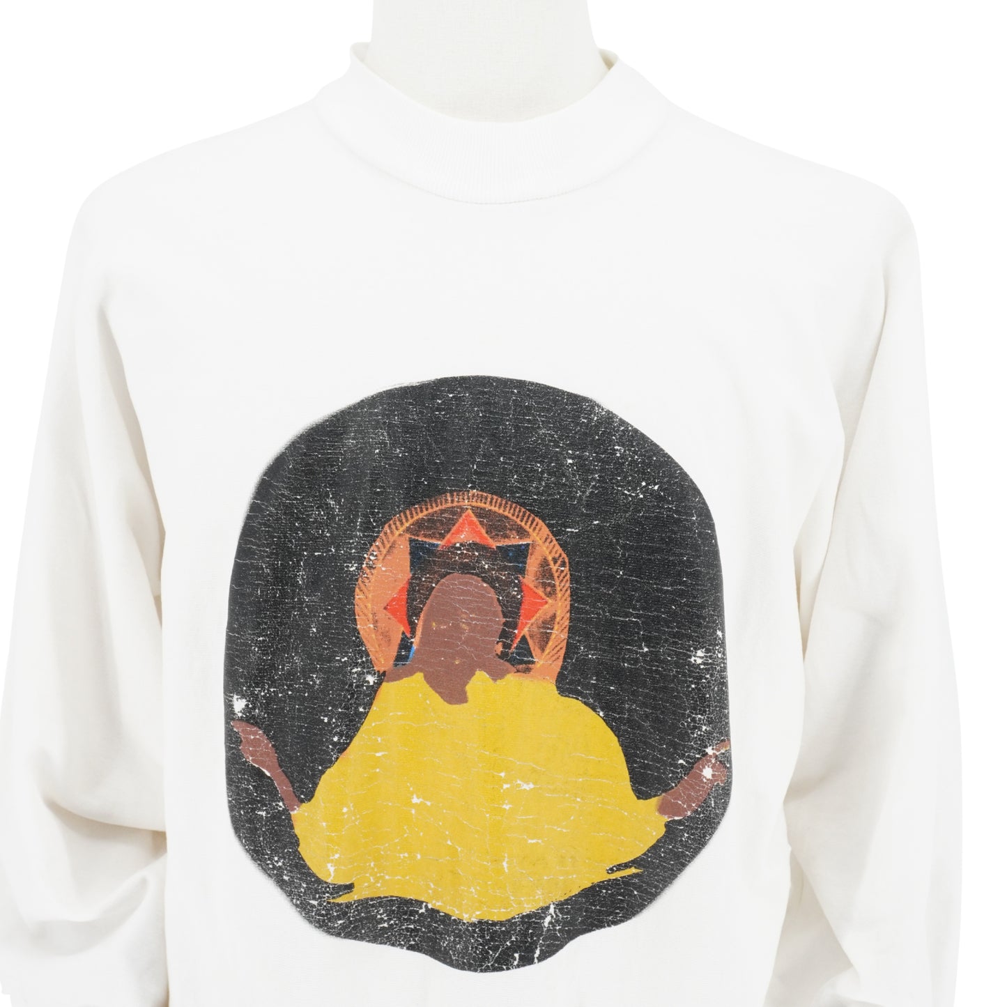 Sudadera Cpfm Jesus Is King Blanco