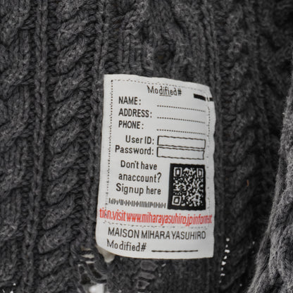 Suéter Maison Mihara Yasuhiro Distressed Knit