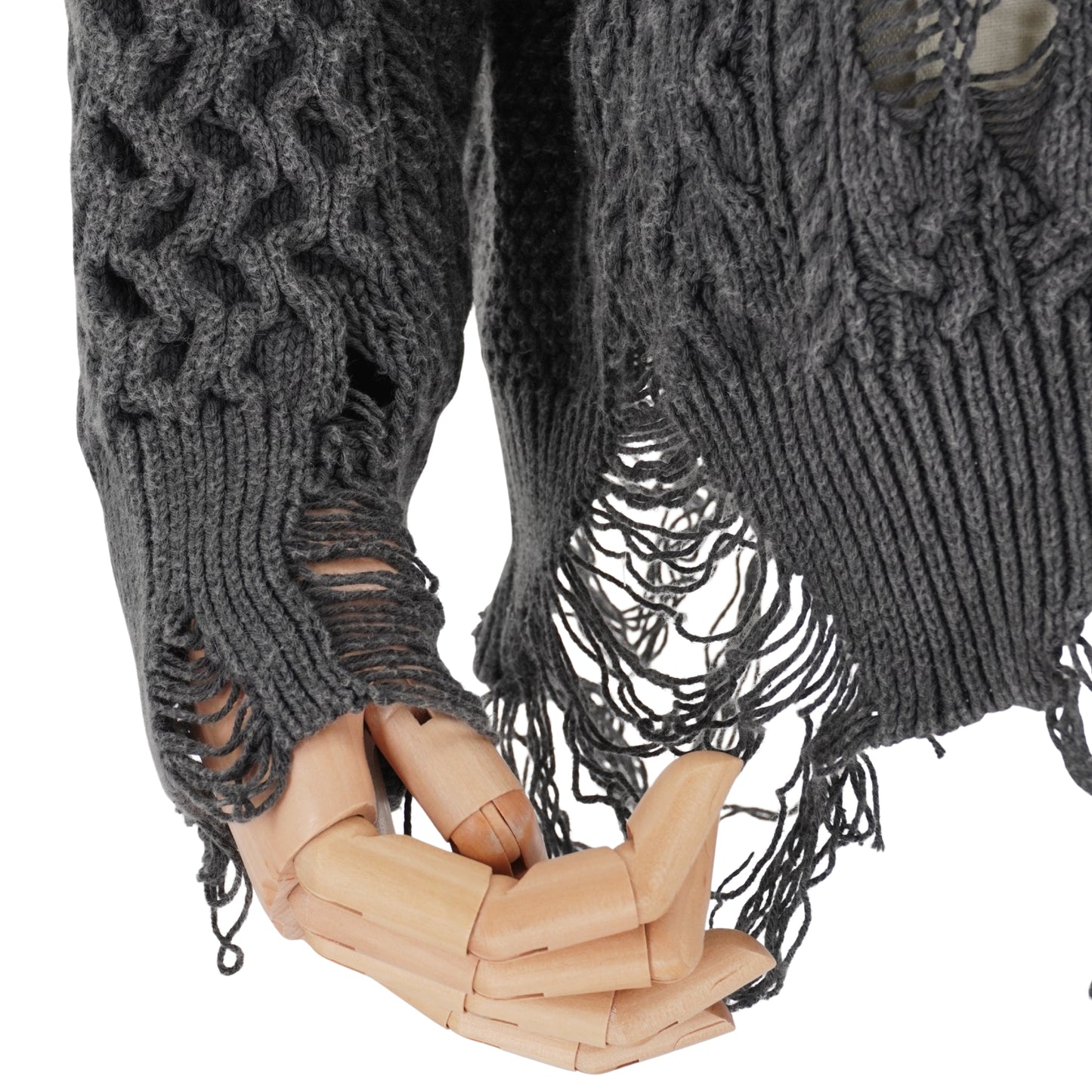 Suéter Maison Mihara Yasuhiro Distressed Knit