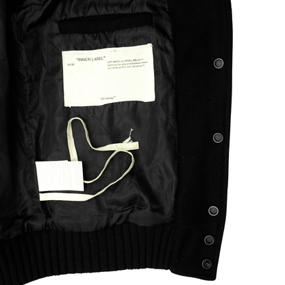 Chamarra Off-White Negro 2013