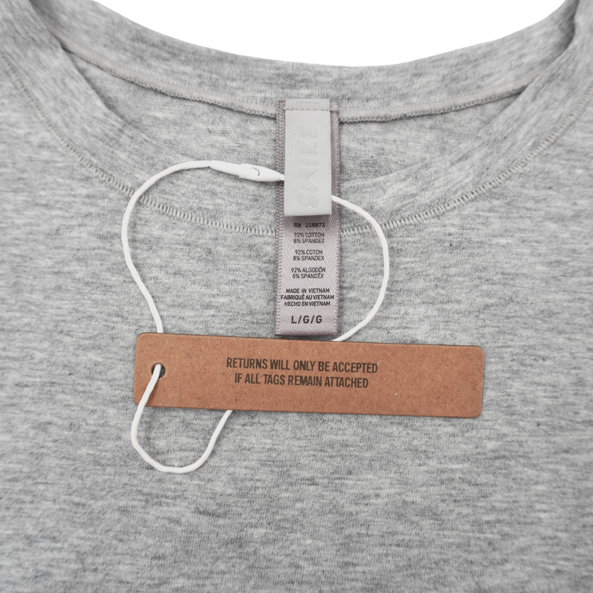 Playera Skims Long Sleeve Gray