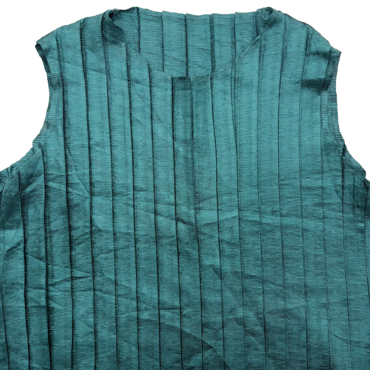 Vestido Issey Miyake Pleats Please Teal