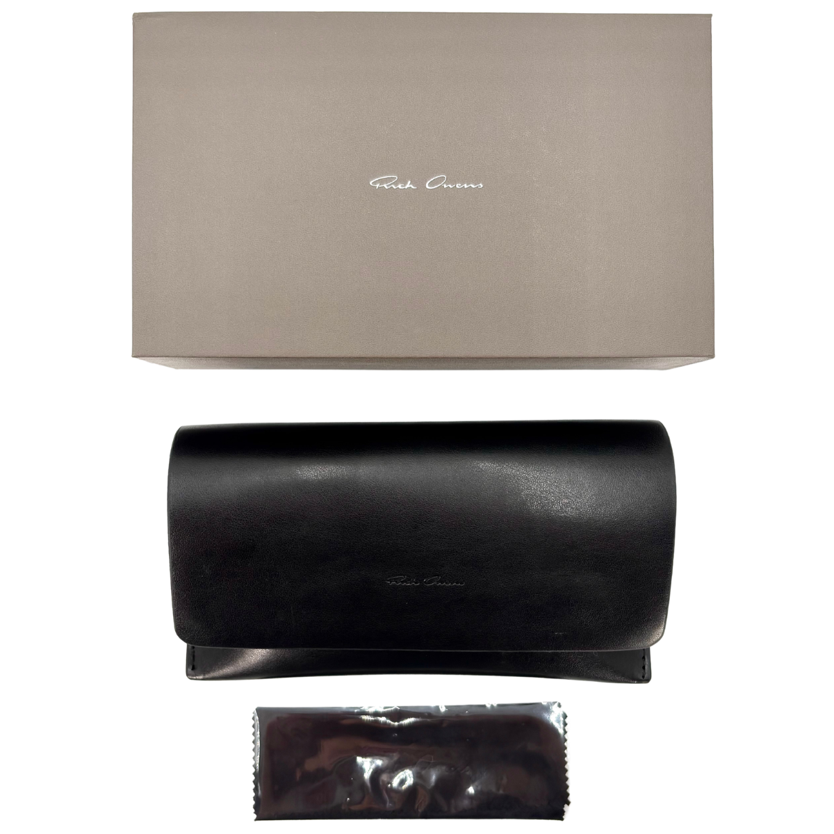 Lentes Rick Owens Geth Black