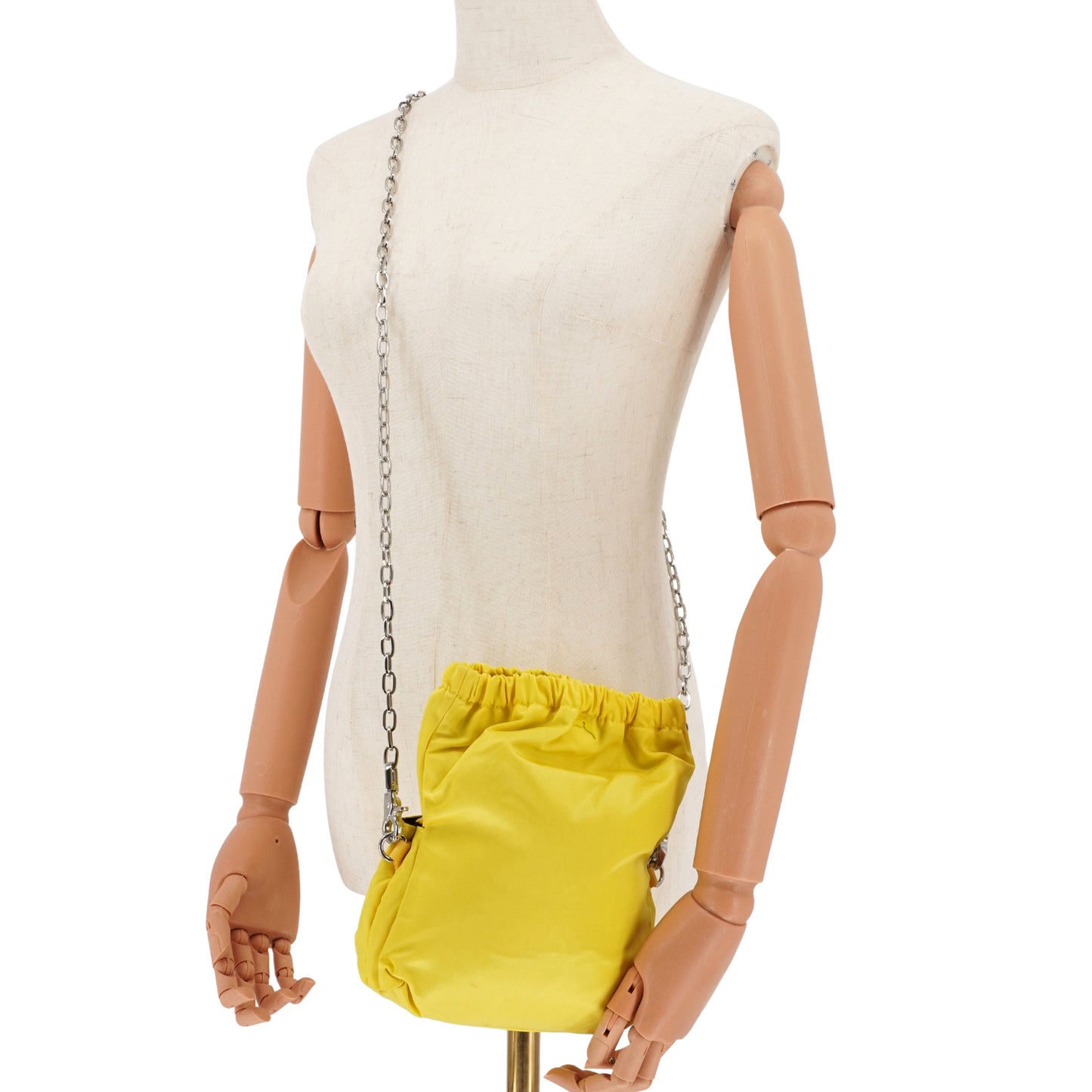 Zadig & Voltaire Bolsa Cloud Parachute Amarilla