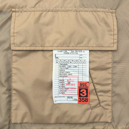 Gabardina Maison Mihara Yasuhiro Beige