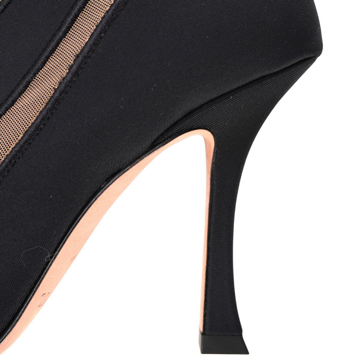 Botines Jimmy Choo x Mugler Negro
