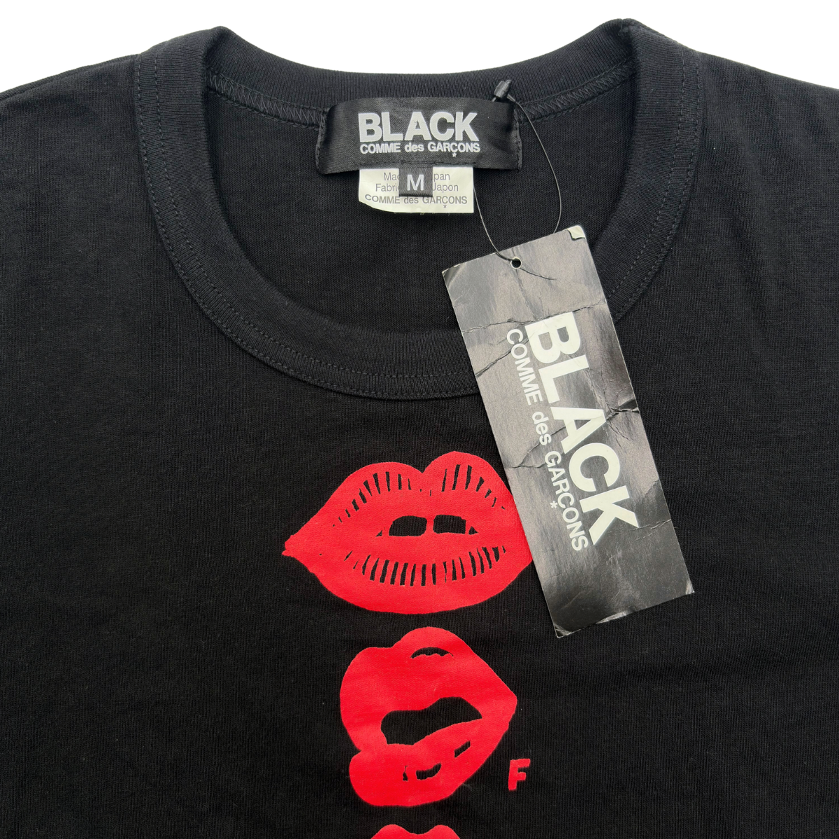 Playera Comme des Garçons Black Lips
