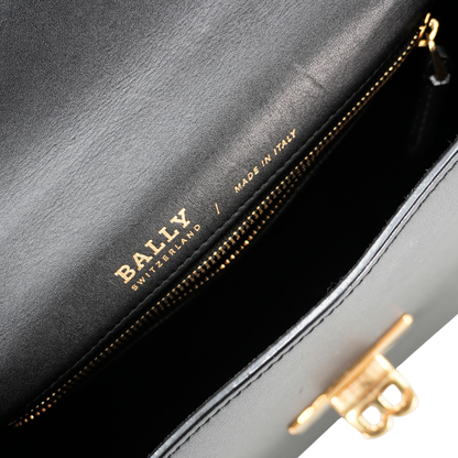 Bolsa Bally Lightning Bolt B-Turn Satchel 