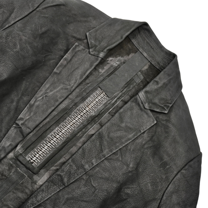 Chamarra Leather Isaac Sellam