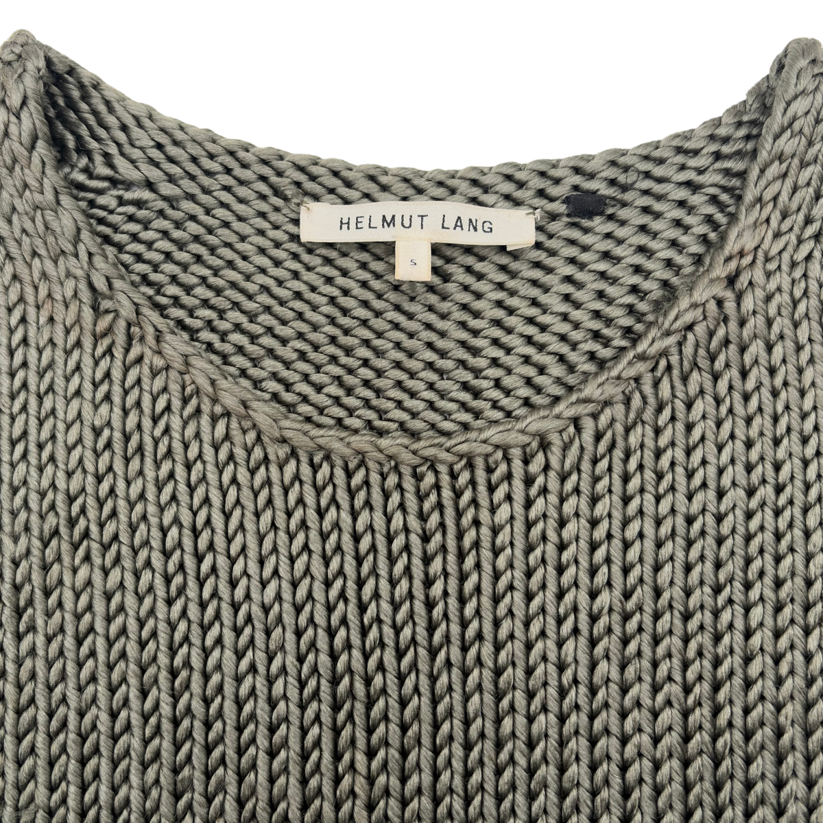 Chaleco Helmut Lang Verde